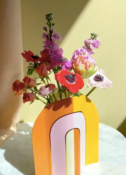 Papier Vase Riviera