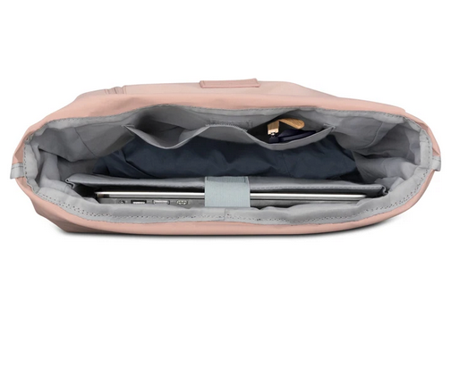 Rolltop Rucksack "Robin" aus recycelten PET-Flaschen, rosa