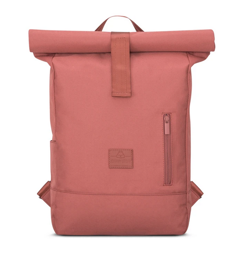 Rolltop Rucksack "Robin" aus recycelten PET-Flaschen, rot