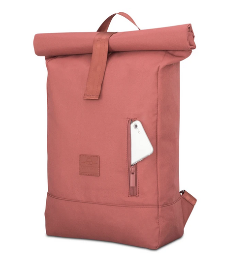 Rolltop Rucksack "Robin" aus recycelten PET-Flaschen, rot