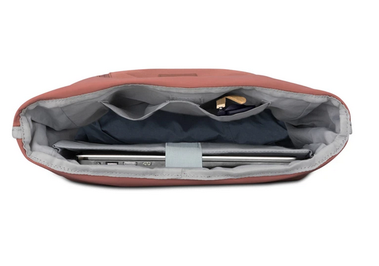 Rolltop Rucksack "Robin" aus recycelten PET-Flaschen, rot