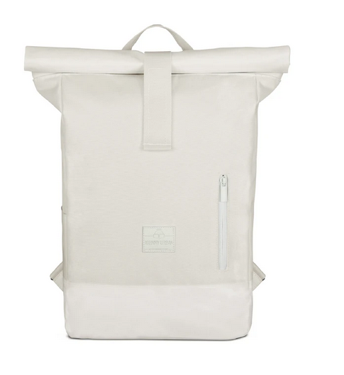 Rolltop Rucksack "Robin" aus recycelten PET-Flaschen, creme weiss