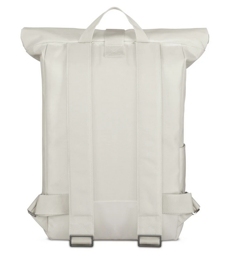 Rolltop Rucksack "Robin" aus recycelten PET-Flaschen, creme weiss