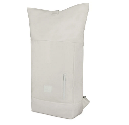 Rolltop Rucksack "Robin" aus recycelten PET-Flaschen, creme weiss