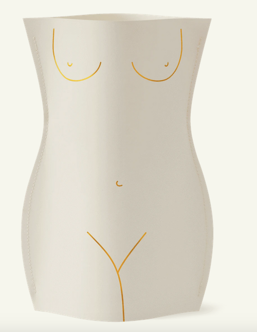 Papier Vase Venus - groß
