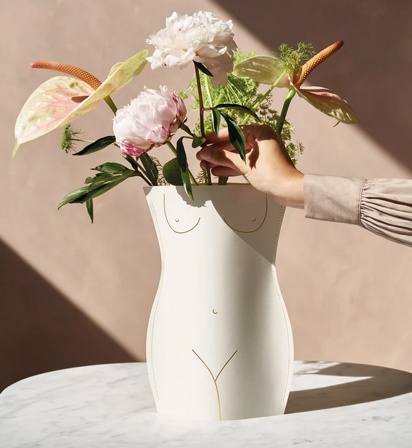Papier Vase Venus - groß