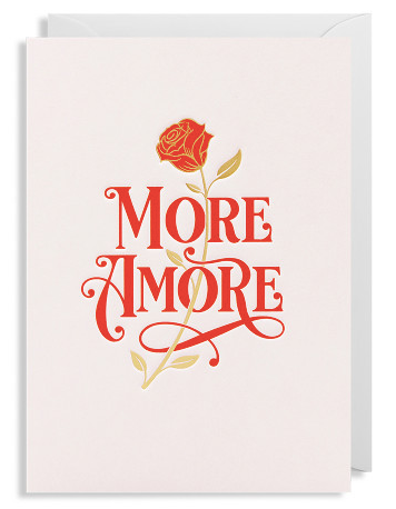 More Amore - Karte mit Umschlag