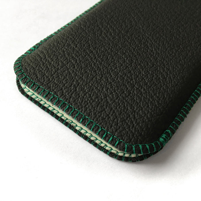 Handytasche Rindleder kohlgrau CONCUELA