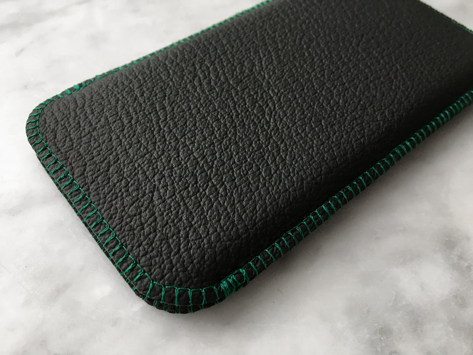 Handytasche Rindleder kohlgrau CONCUELA