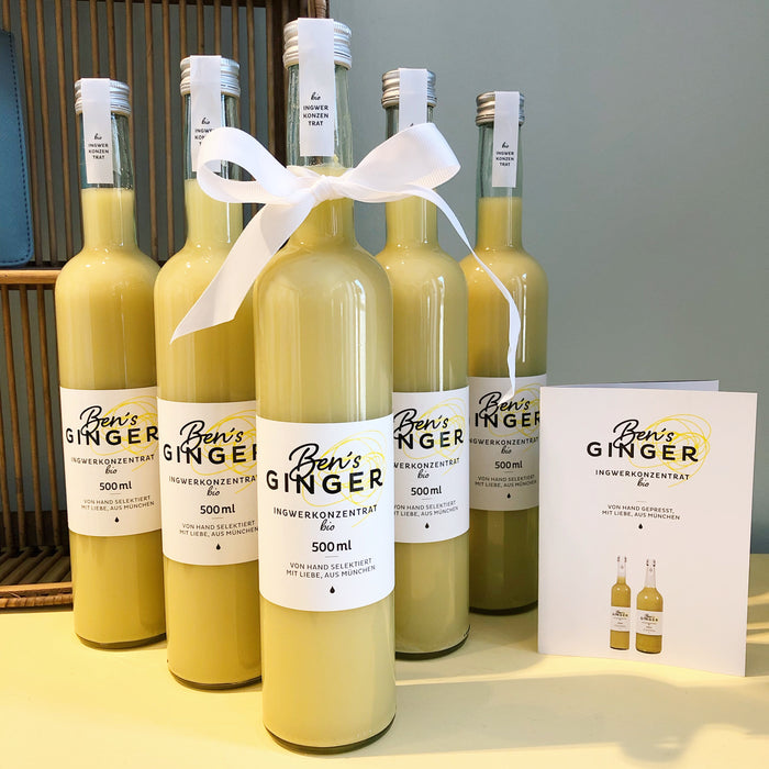 Ben´s Ginger Bio Ingwerkonzentrat 1 Liter