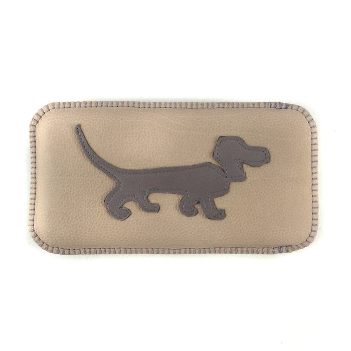 Handytasche Dackel - Lammnappa Leder - CONCUELA - 1