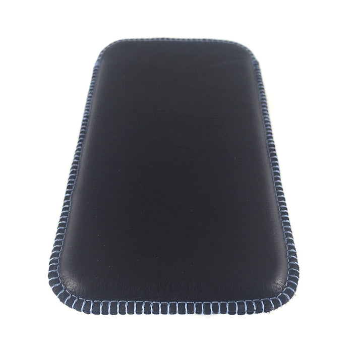 Handytasche Kalbsleder schwarz - Nahtfarbe selbst designen - CONCUELA - 8