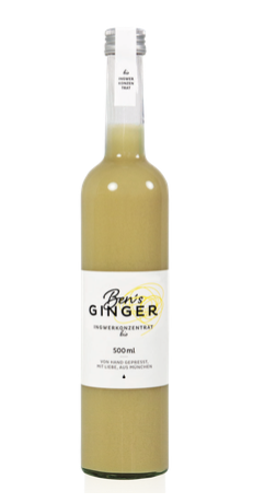 Ben´s Ginger Bio Ingwerkonzentrat 0,5 Liter