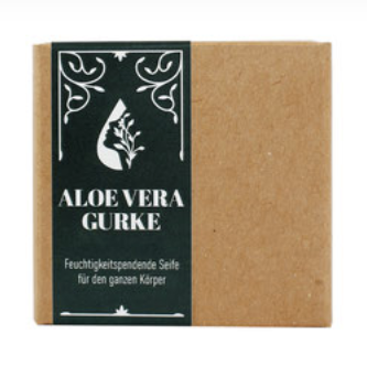 Pflanzenölseife Aloe Vera, Gurke