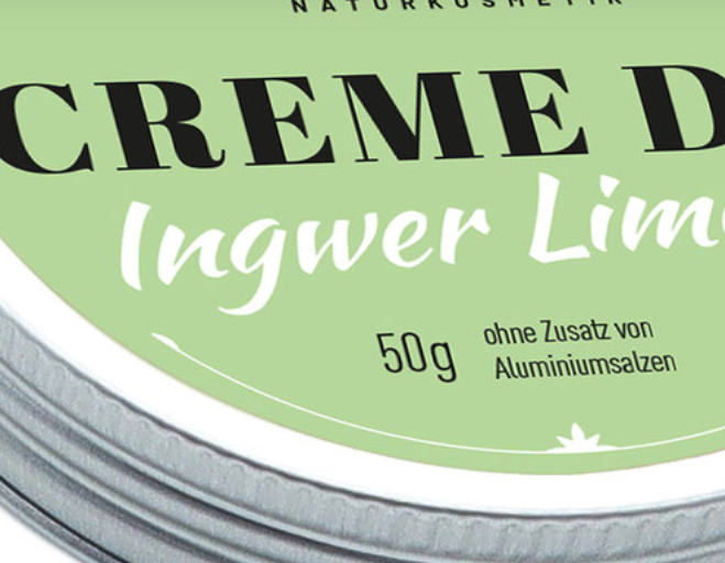 Creme Deo Ingwer Limette von Bio Balsam