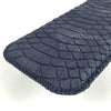 Handytasche Schlangenleder blau nach Mass Detail - CONCUELA - 5