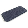 Handytasche Schlangenleder blau nach Mass - CONCUELA - 2