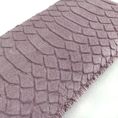 Handytasche Schlangenleder flieder nach Maß - CONCUELA 