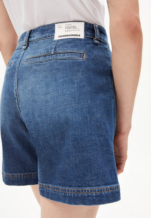Süße Jeans Shorts "Aaneli Hemp" aus Bio-Baumwolle & Hanf