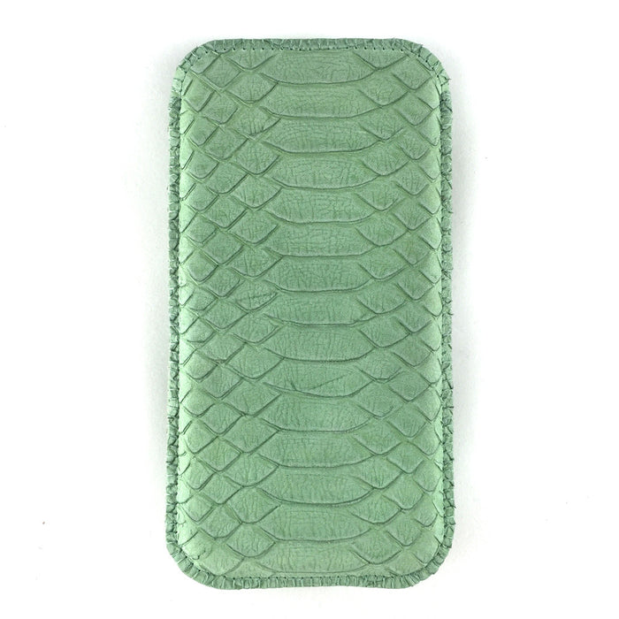 Handytasche Leder Schlange mint-grün - CONCUELA - 3