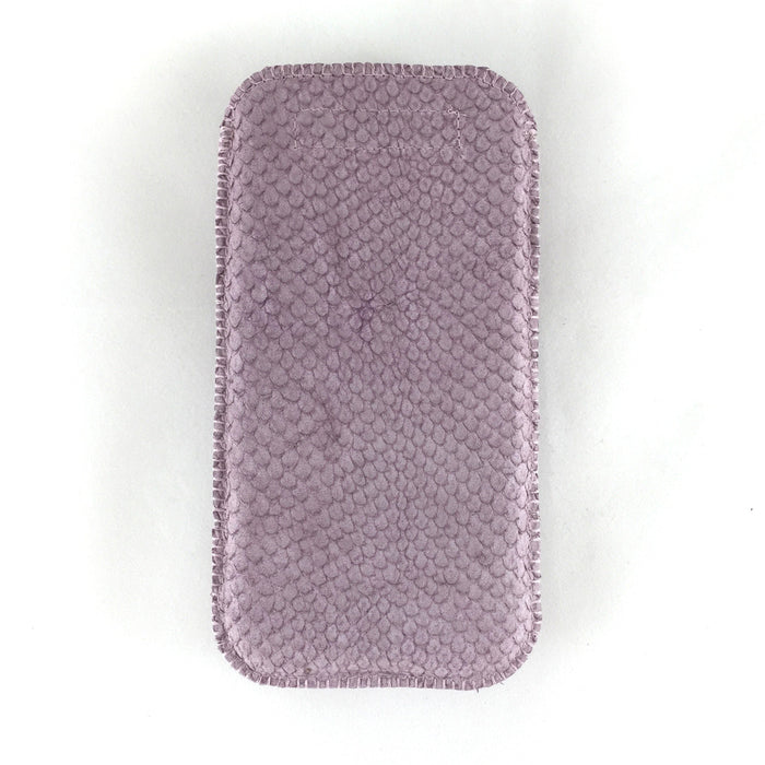 Handyhülle Schlangenleder flieder nach Maß - CONCUELA - 6