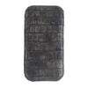 Handytasche Krokoleder grau metallisiert - CONCUELA iPhone